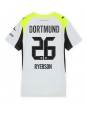 Borussia Dortmund Julian Ryerson #26 Venkovní Dres pro Dámské 2025-26 Krátký Rukáv Borussia Dortmund Julian Ryerson #26 Venkovní Dres pro Dámské 2025-26 Krátký Rukáv